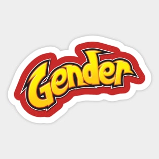 Gender Cheetos Sticker